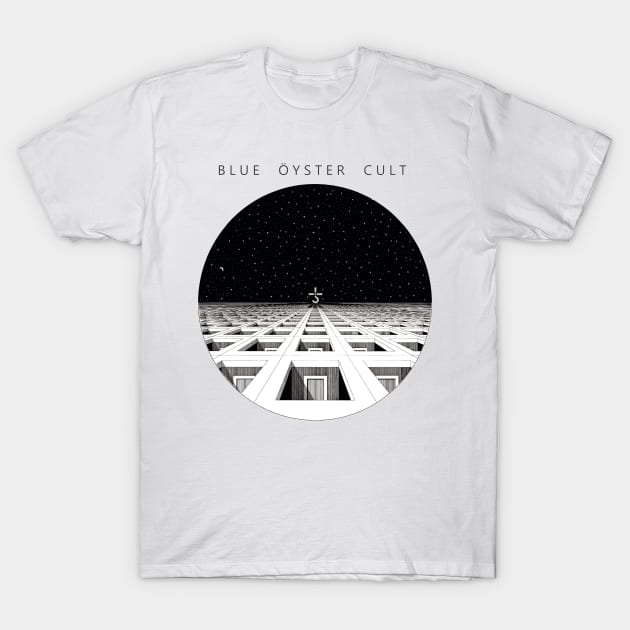 Blue Öyster Cult: 1972 Debut T-Shirt by Noir-N-More